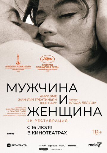 Постер Мужчина и женщина Постер Мужчина и женщина
